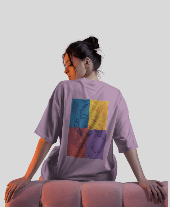 Marylin Women's Marylin Monroe Premium Heavy Fabric Oversized T