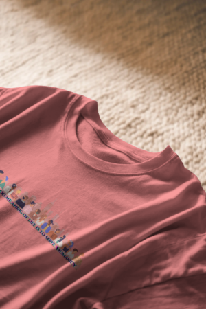 Serve Humanity T-shirt For Women Oversized Premium Fabric T-Shirt