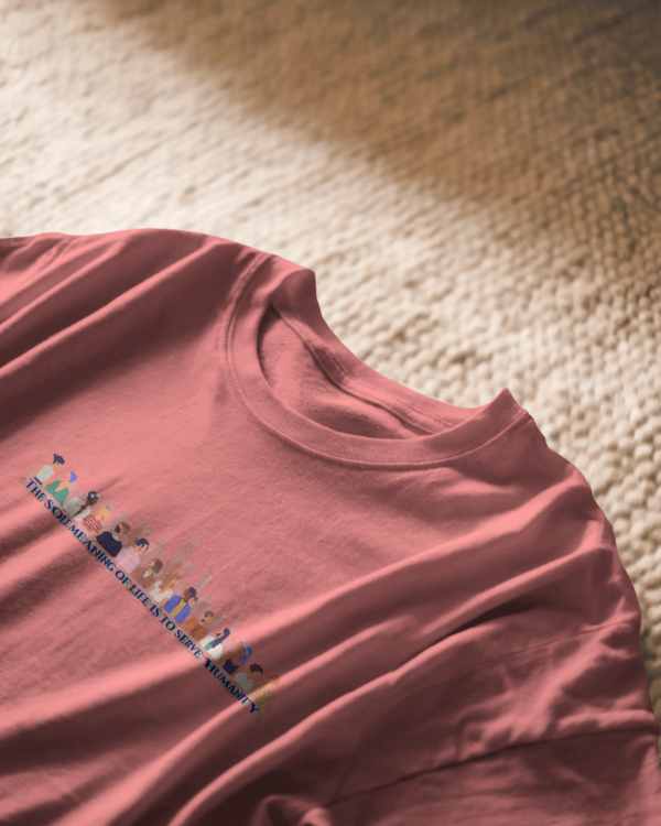 Serve Humanity T-shirt For Women Oversized Premium Fabric T-Shirt