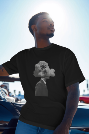 Men's Cloud Head For Mens Graphic Printed Regular T-Shirt